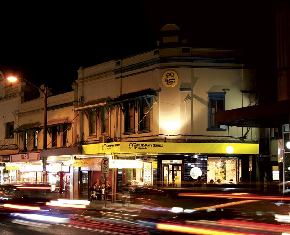 Guzman Y Gomez Original Store Newtown, Sydney Australia