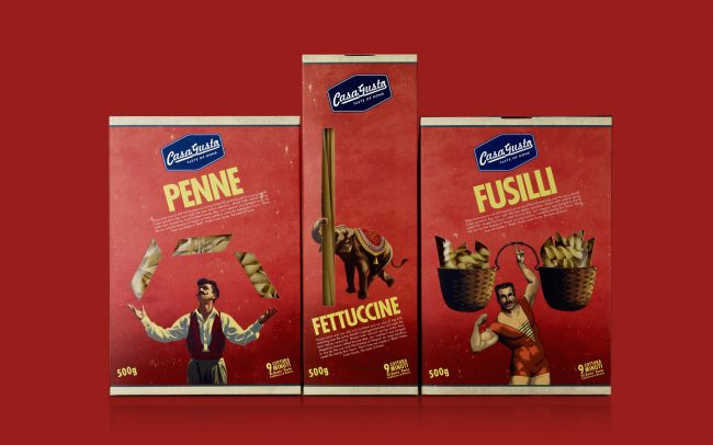 Casa Gusto Food Brand Identity Packaging and Design Agency Australia