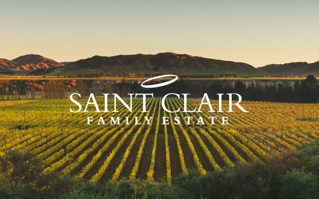 Saint Clair Family Estate Wine Brand Identity Packaging Design Agency Australia