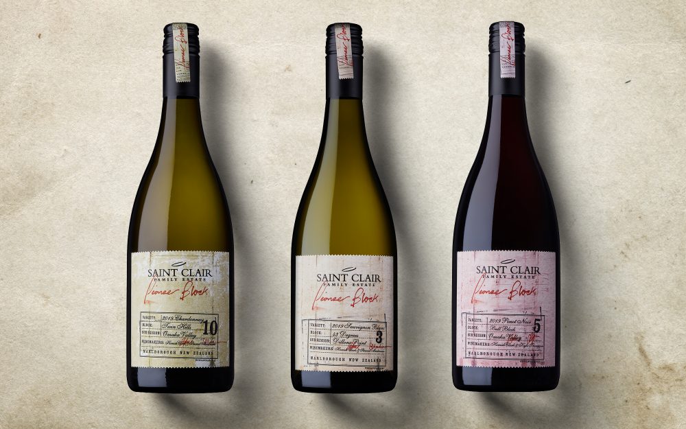 Saint Clair Family Estate Wine Brand Identity Packaging Design Agency Australia