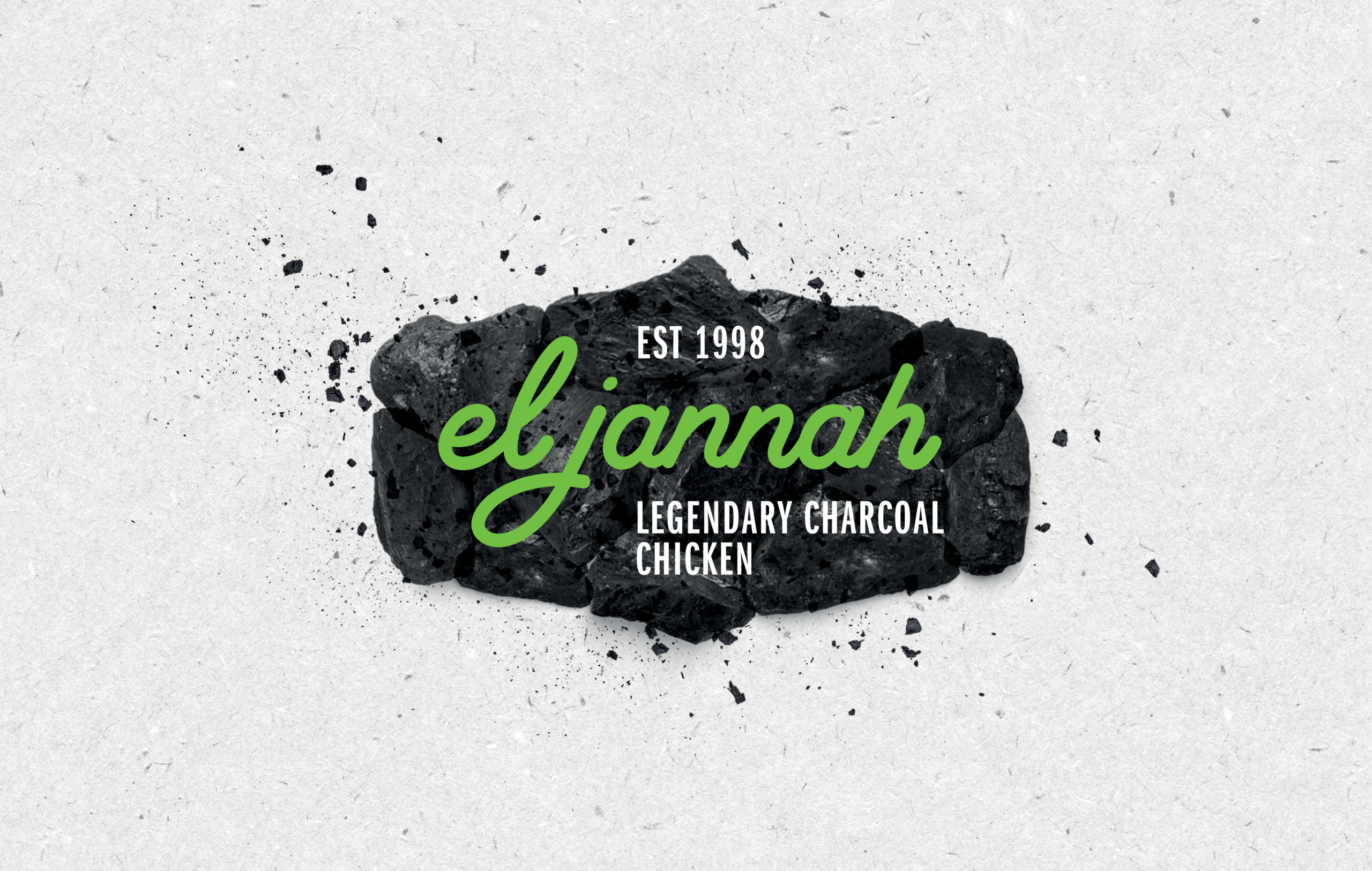 eljannah-branding-qsr-01 El Jannah Charcoal Chicken Restaurant Logo and Tagline