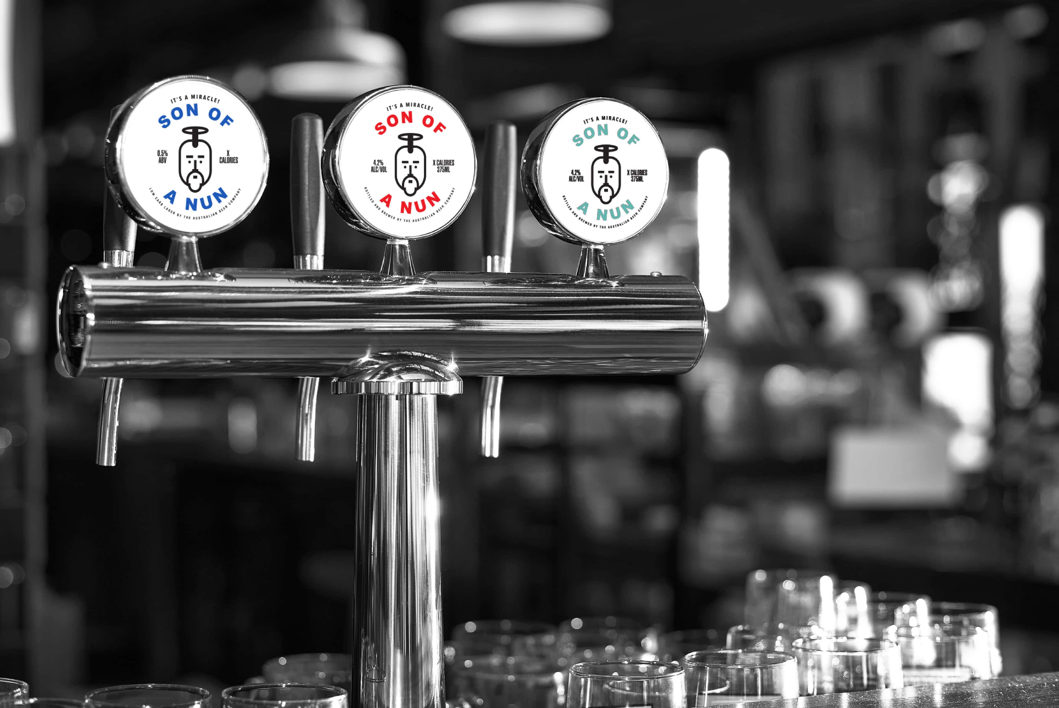 Son of a Nun Beer Brand Development On Tap