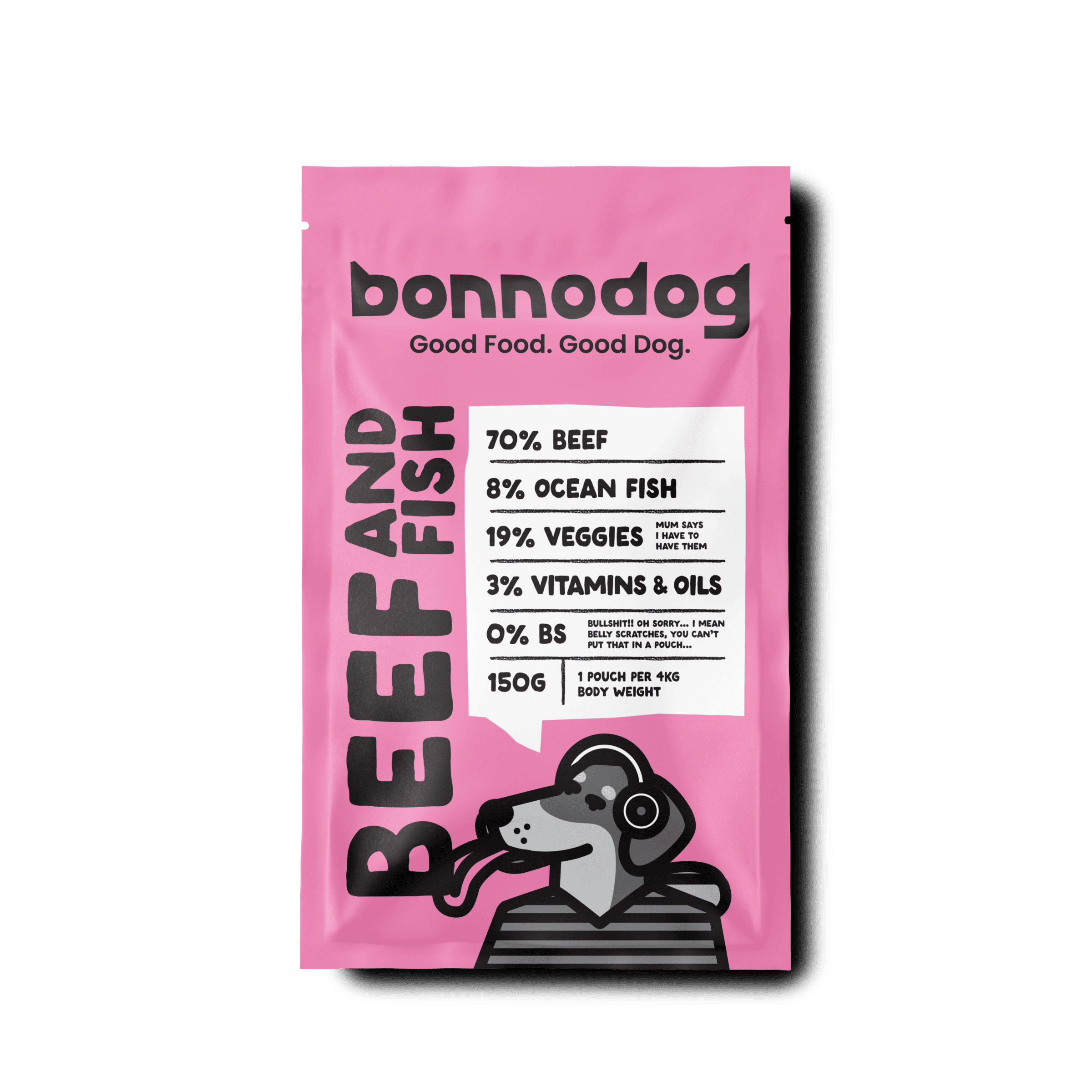 Bonnodog–150g-Front—Beef-&-Fish